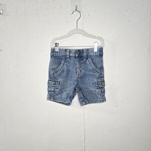 Healthtex Blue Denim  Cargo Kids Shorts